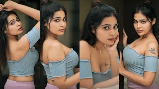 Tamil serial actress dharsha gupta latest hot photoshoot video🥸🌹l trending viral video#actress