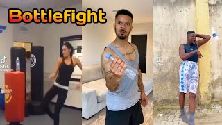 Bottle fight Tiktok challenge|funny Tiktok Compilation