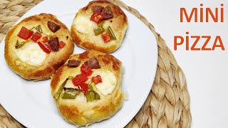 MİNİ PİZZA TARİFİ | PİZZA POĞAÇA NASIL YAPILIR ?