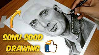 Sonu Sood | Drawing sonu Sood | How to draw Sonu Sood (timelapse) | Rahul Art Academy