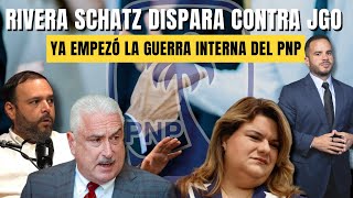 RIVERA SCHATZ DISPARA CONTRA JGO - Ya empezó la guerra interna del PNP