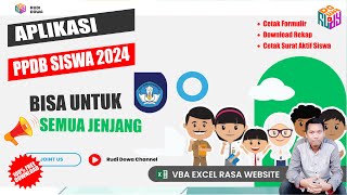 Aplikasi PPDB Siswa Universal VBA Excel