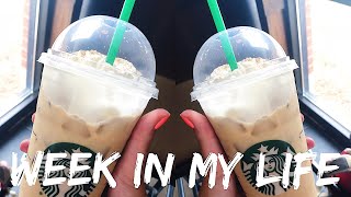 Week In My Life | starbucks, studying, and work