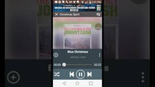 Johnny cash- blue christmas