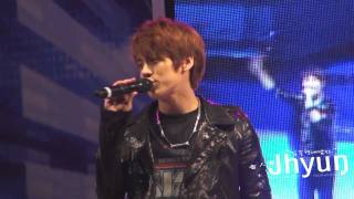 [fancam] 110503 SHINee Jonghyun cute moments @ Samsung Event