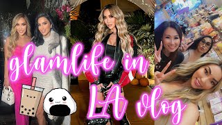 #GLAMLIFE VLOG: Japanese Grocery Store + meeting Khloe Kardashian 💖