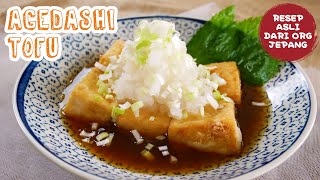 Resep Agedashi Tofu [Halal], Cara Membuat Tahu Goreng Jepang di Rumah