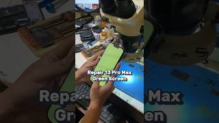 Kata siapa iPhone 13 Pro Max warna green gak kena green screen#greenscreenofdeath #iPhonegreenscreen