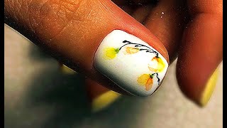 WATERCOLOR NAIL DESIGN / Дизайн ногтей акварельными красками