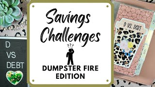 Savings Challenge Sunday (dumpster fire edition) + happy mail 💌