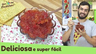 GELÉIA DE PIMENTA CASEIRA | Receita fácil e rápida