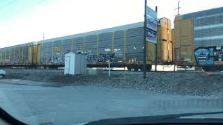 Louisville and Indiana RR CSX Train (auto-racks)