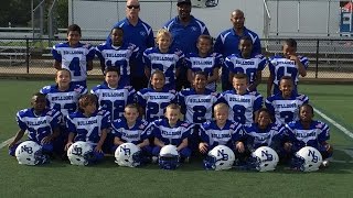 North Babylon Pee Wee White NBAC Bulldogs VS Brentwood 09 13 2015