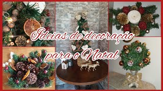 Enfeites de natal de última hora