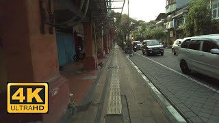 4K Gajah Mada Street Denpasar Bali Walking Tour | DJI Pocket 2 Footage