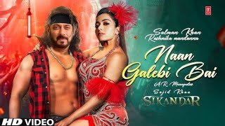 sikandar movie song out now full HD video salmankhan Rashmika mandanna