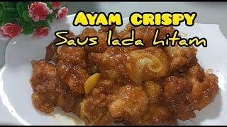 Menu simpel sehari-hari yg super enak"Ayam Crispy Saus Lada Hitam"#ayamgoreng#menusederhana