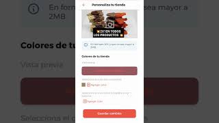 Personaliza tu tienda online en Gruppi App #emprendimiento #tiendaonline #app #emprendedores