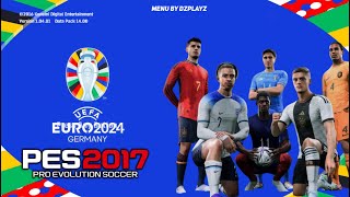 PES 2017 | EURO FULL MENU 23-2024 | 12/29/23 | PC