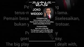 Jokowi #40 | Inspiring Thoughts | Indonesian-Russian-English #quoterusiaindonesia #quotes