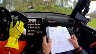 Óscar Chamorro Jose Zuñiga Peugeot 106 Rali Berberecho de Noia 2023 TC4