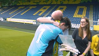 Jonge Fortuna Sittard-supporter met autisme ziet droom uitkomen