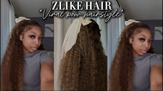 VIRAL BOW HAIRSTYLE FT. ZLIKE WIGS| Shalaya Dae