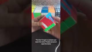 Making L on 5x5 cube  series part3 #shorts