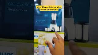 Juicer Mixer Grinder or Mixer Grinder main Differences hota kya hai ?🤔#viral #shorts #jmg