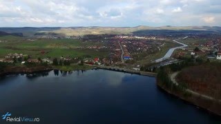 Filmare aeriana cu drona - Lacul Gilau, Cluj