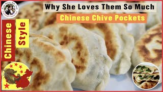 THE BEST CHINESE CHIVE POCKETS EVER #shorts