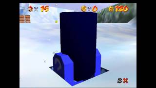 Super Mario 64 - Snowman's Big Head TAS