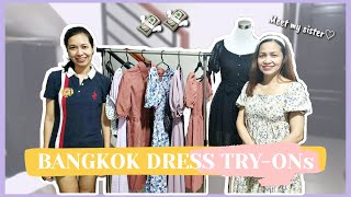 FIRST COLLAB • BKK DRESS SHOPPING & TRY ONs / Janice Pallarca with @MrsGhie