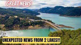 Lake Mendocino and Lake Sonoma has never been higher Level!