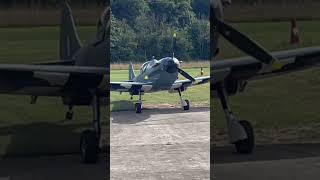 Mk.26 Supermarine Spitfire at Popham airfield