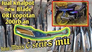 Harga Knalpot New Blade ORI copotan