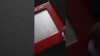 i got an #etchasketch for Christmas