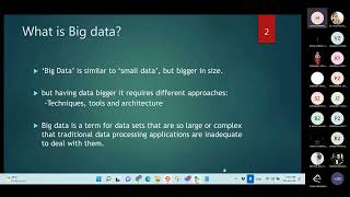 Big data - Hadoop and Map Reduce