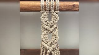 Macrame Tutorial / Diamond Pattern