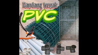 kandang ternak burung pvc.