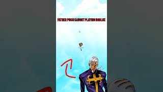 Father Pucci caught playing "ROBLOX"