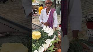 65 Year Old Hard Working Dada Ji Selling Ananas | Pineapple | #pineapple #hardworkingdada #shorts