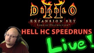 🟥 DIABLO II LOD HELL HC ASSASSIN SPEEDRUN 🟥