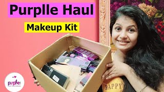 Purplle Haul 😱 । Makeup products.  বিগিনারস এর বাজেটের মধ্যেই মেকআপ প্রোডাক্টস ।🥳🤑