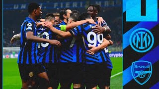 HIGHLIGHT  INTER MILAN VS ARSENAL (1-O)