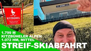 Streif-Wanderung auf der Hahnenkamm-Abfahrt