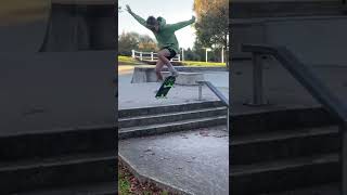 3 STAIR #skateboarding