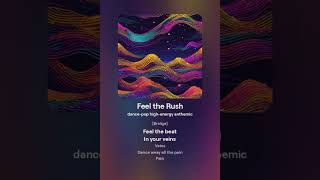 "Feel the Rush (We Are the Night)" by #MelodiesInTime #DailyMusic #DailySong #DanceMusic