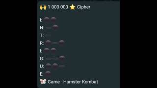 14&15 September HAMSTER KOMBAT DAILY CHIPER CODE | 14&15 September HAMSTER KOMBAT DAILY CHIPER CODE