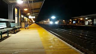 Amtrak Palmetto speeding past Princeton Junction